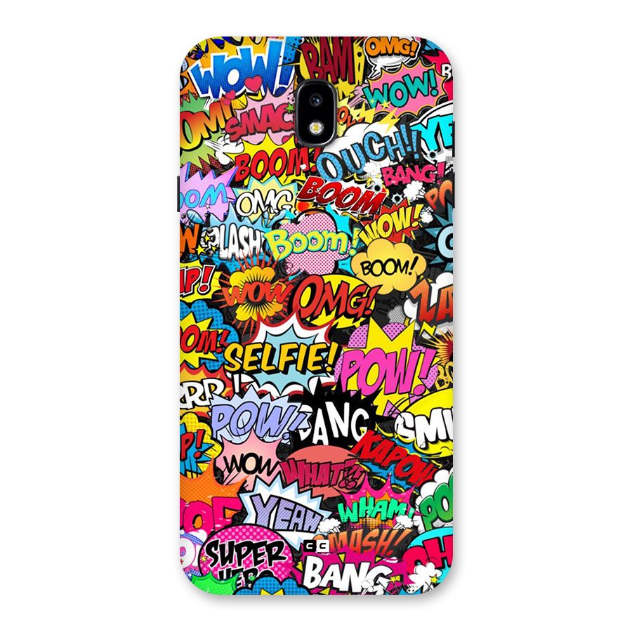 Comic Ringtone Back Case for Galaxy J7 Pro