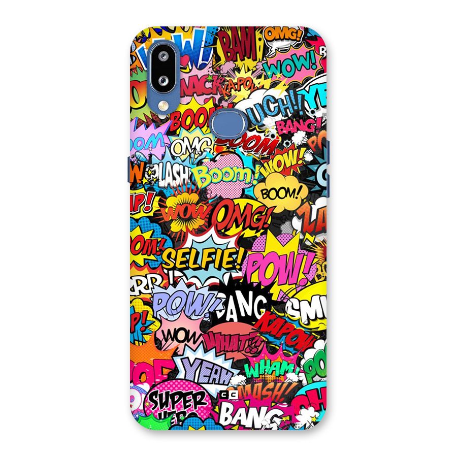 Comic Ringtone Back Case for Galaxy M01s