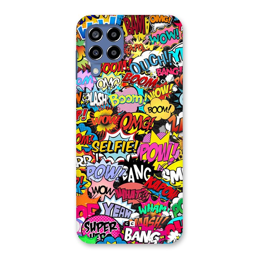 Comic Ringtone Back Case for Galaxy M53 5G