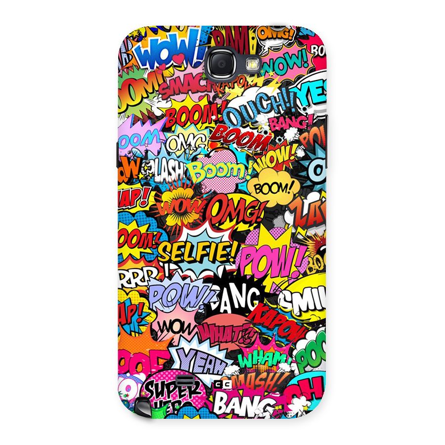 Comic Ringtone Back Case for Galaxy Note 2