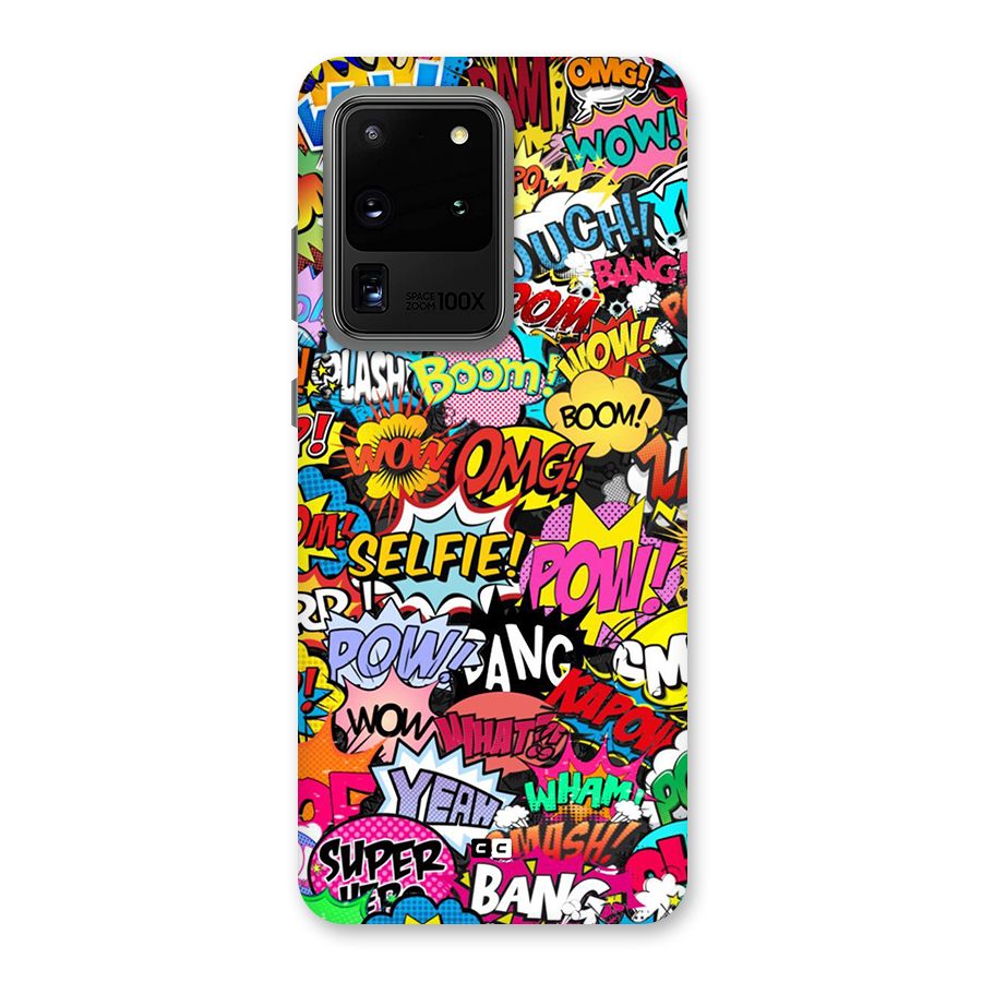 Comic Ringtone Back Case for Galaxy S20 Ultra