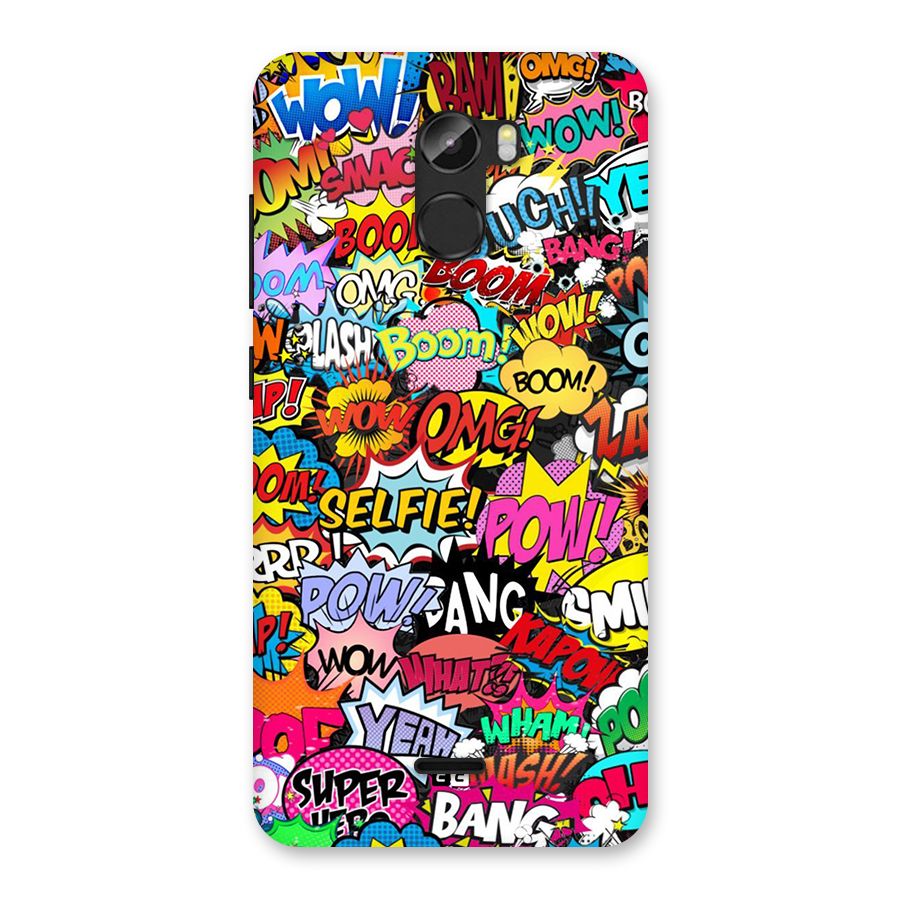 Comic Ringtone Back Case for Gionee X1