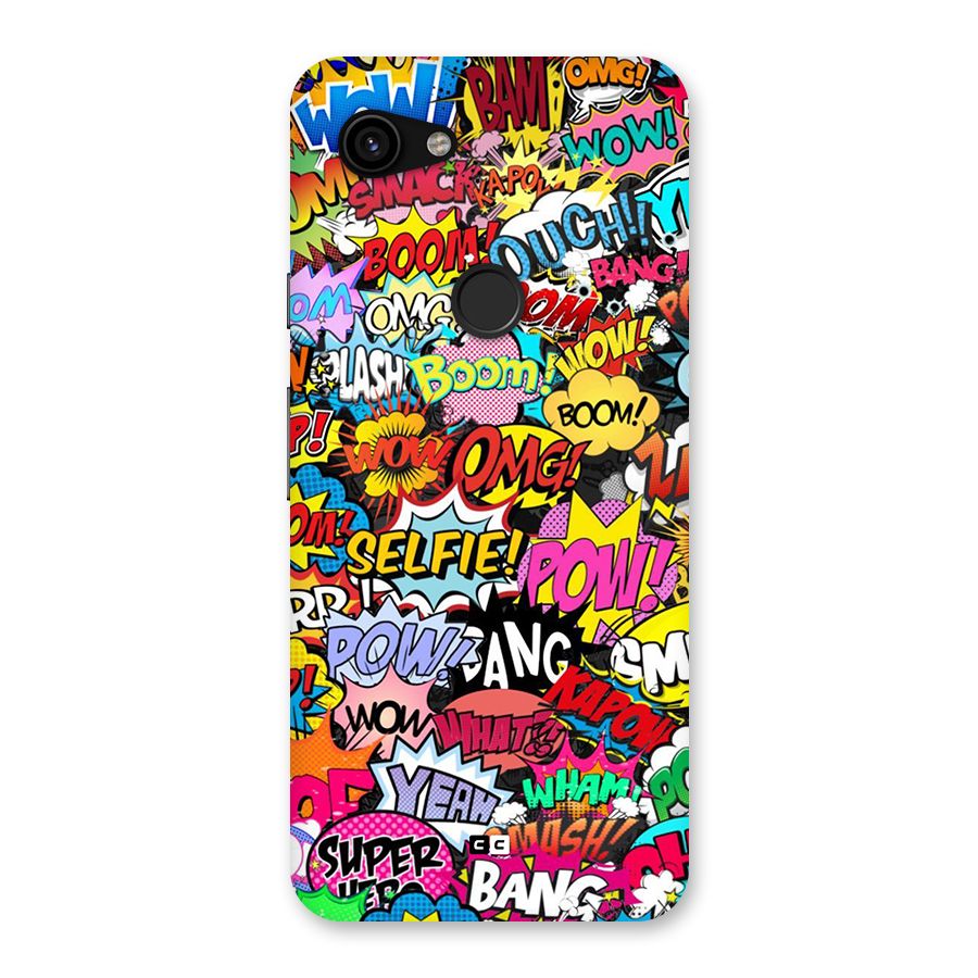 Comic Ringtone Back Case for Google Pixel 3a