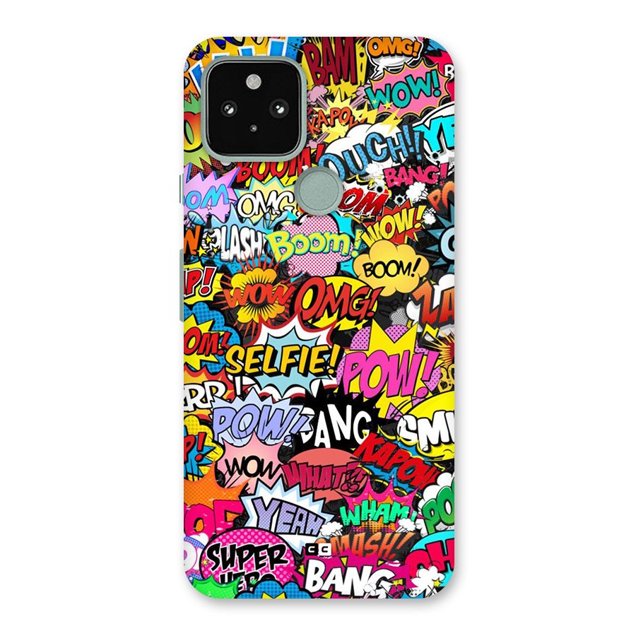 Comic Ringtone Back Case for Google Pixel 5