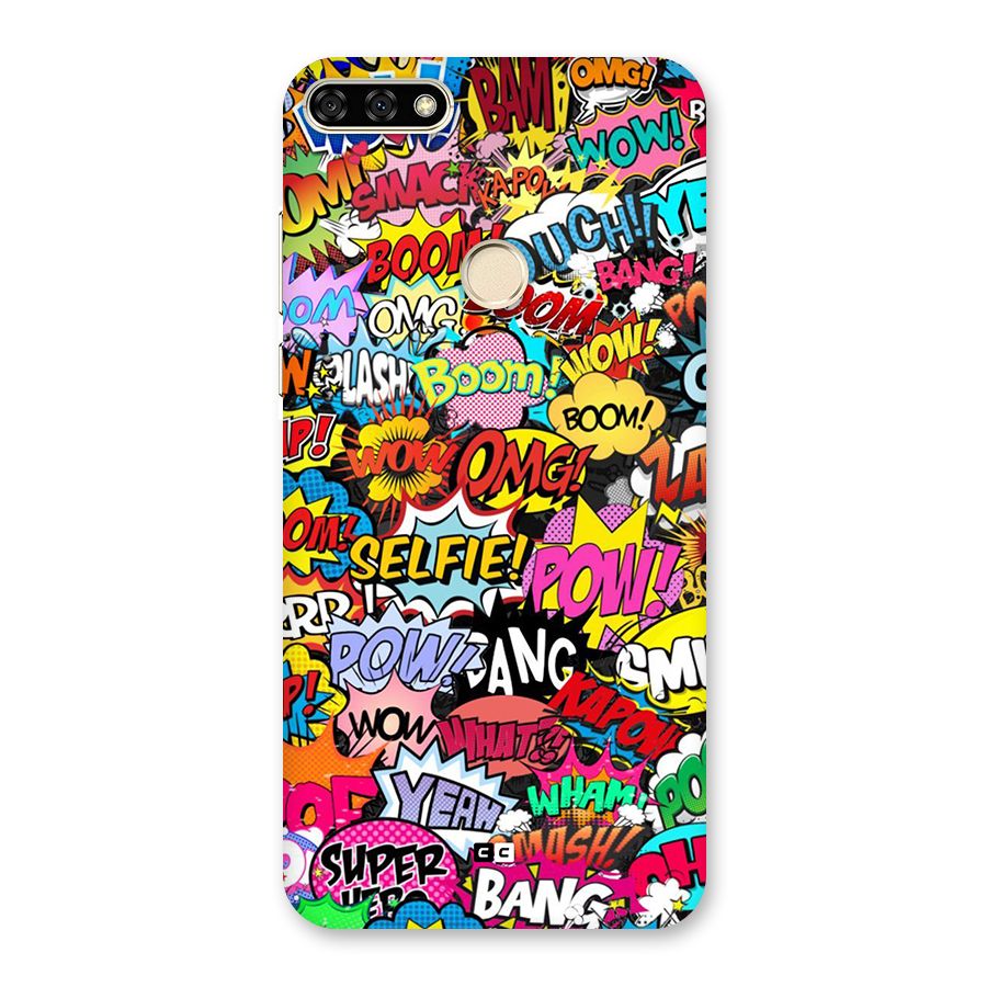 Comic Ringtone Back Case for Honor 7A