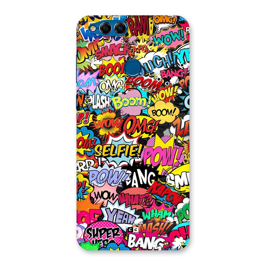 Comic Ringtone Back Case for Honor 7X