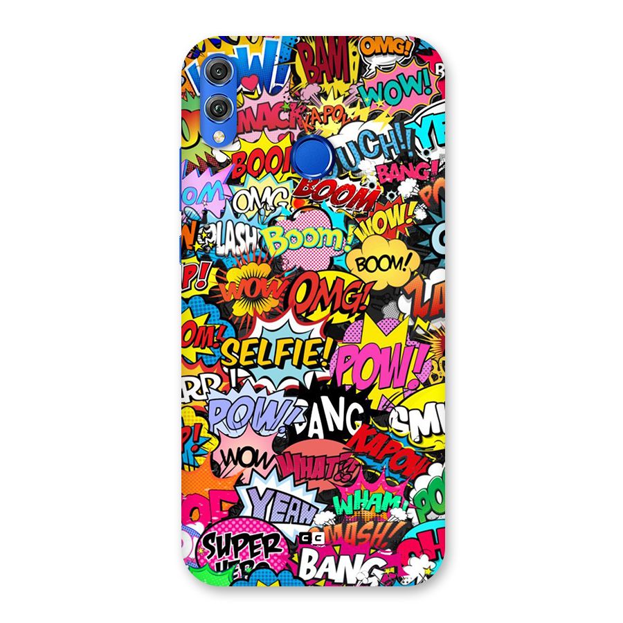 Comic Ringtone Back Case for Honor 8X