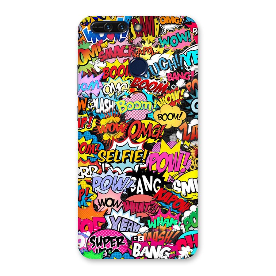 Comic Ringtone Back Case for Honor 8 Pro