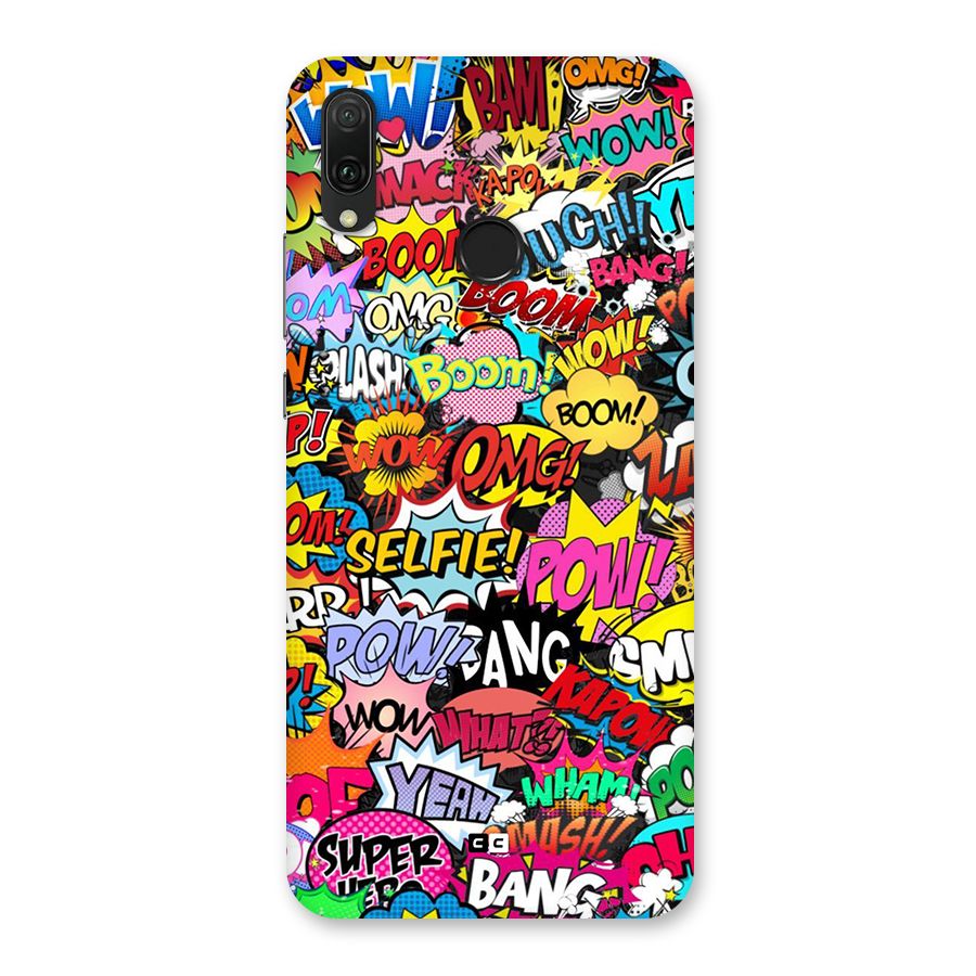 Comic Ringtone Back Case for Huawei Y9 (2019)
