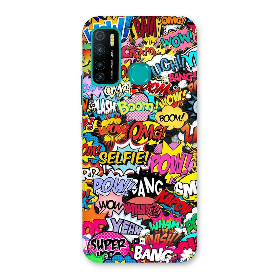Comic Ringtone Back Case for Infinix Hot 9 Pro