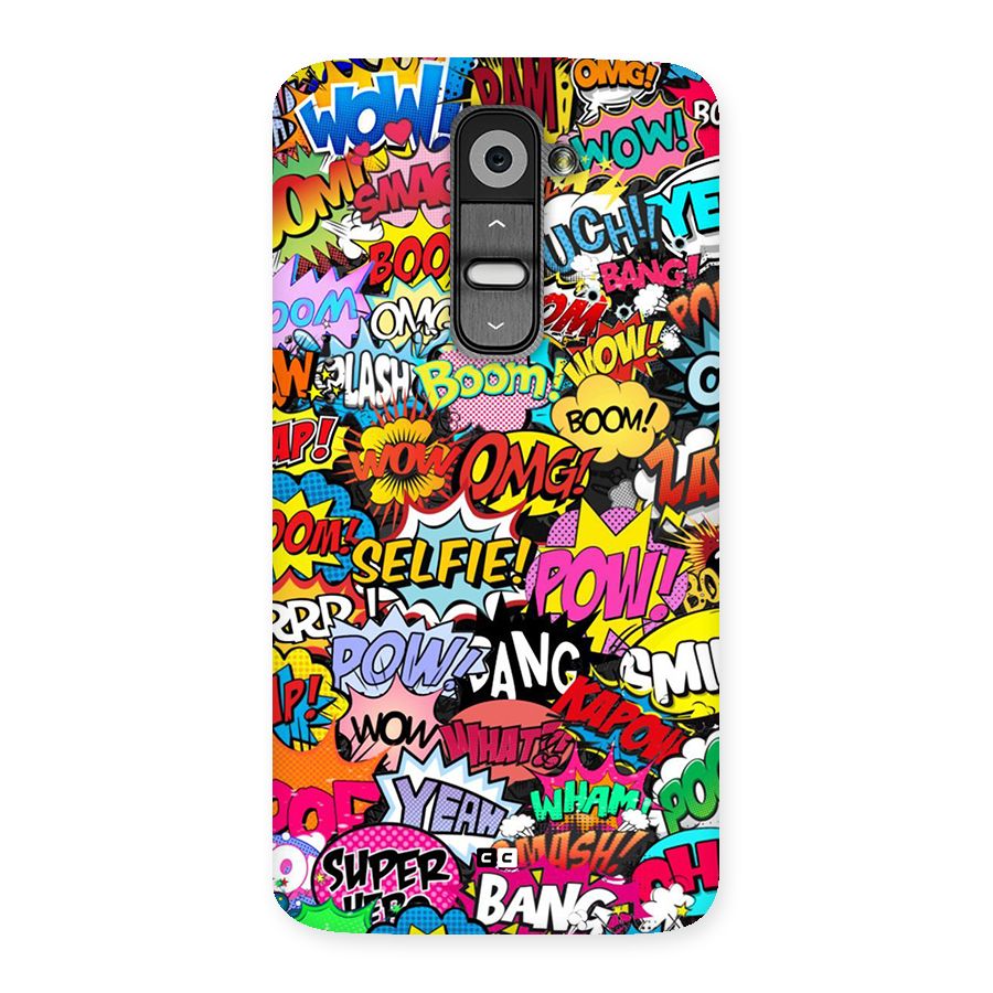 Comic Ringtone Back Case for LG G2
