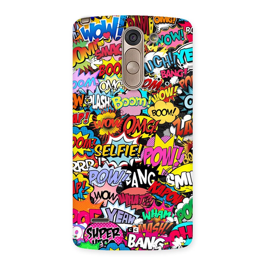 Comic Ringtone Back Case for LG G3 Stylus