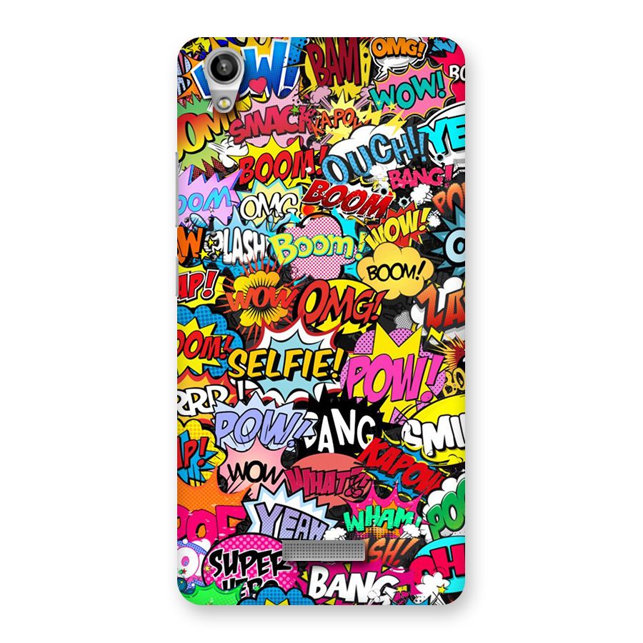 Comic Ringtone Back Case for Lava Pixel V1