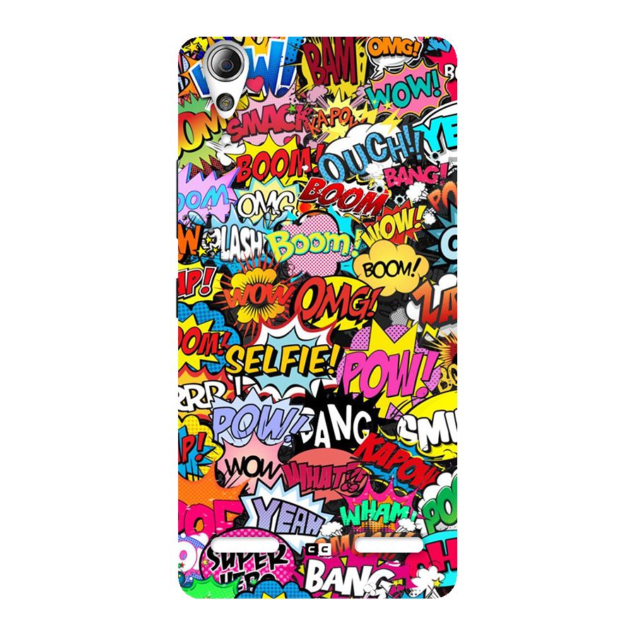 Comic Ringtone Back Case for Lenovo A6000 Plus