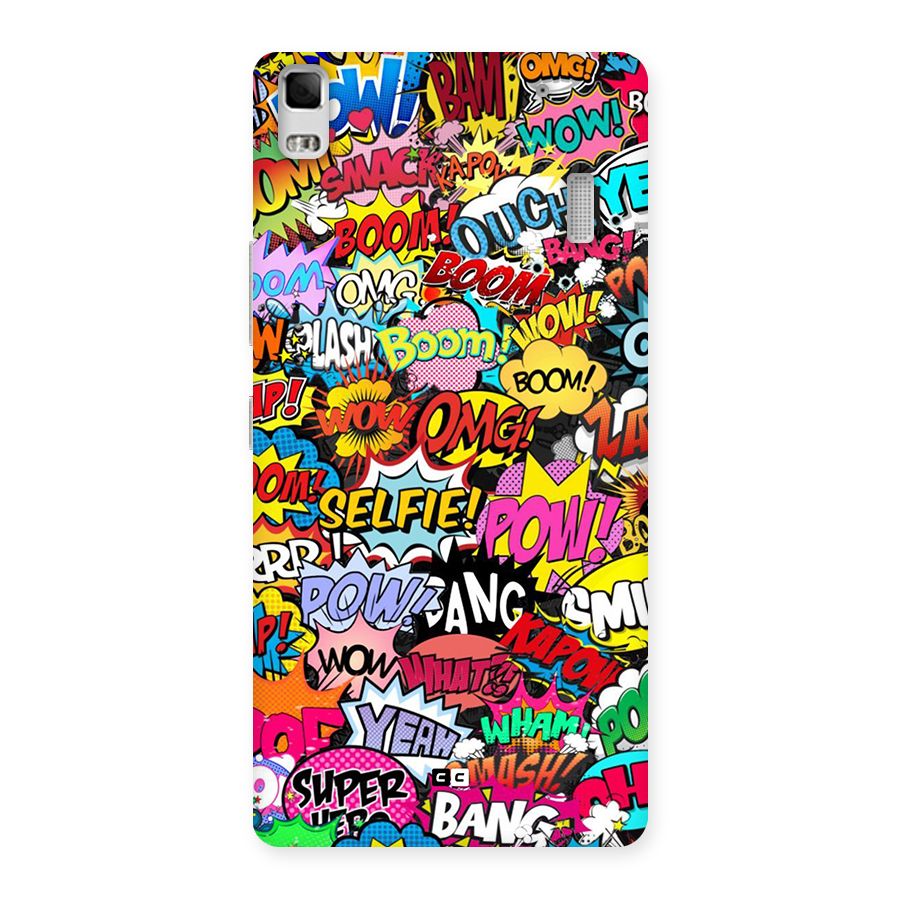 Comic Ringtone Back Case for Lenovo K3 Note
