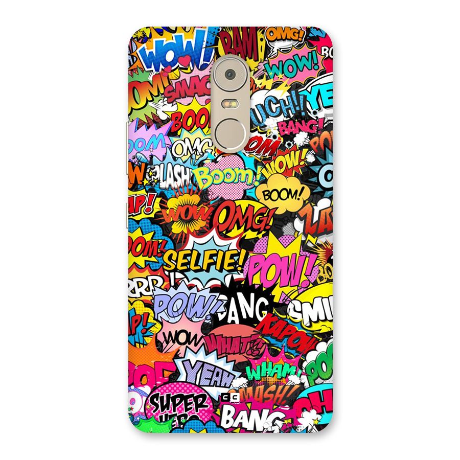 Comic Ringtone Back Case for Lenovo K6 Note
