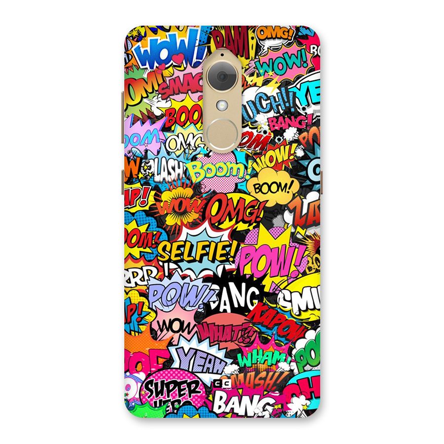 Comic Ringtone Back Case for Lenovo K8
