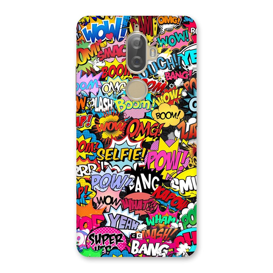 Comic Ringtone Back Case for Lenovo K8 Plus