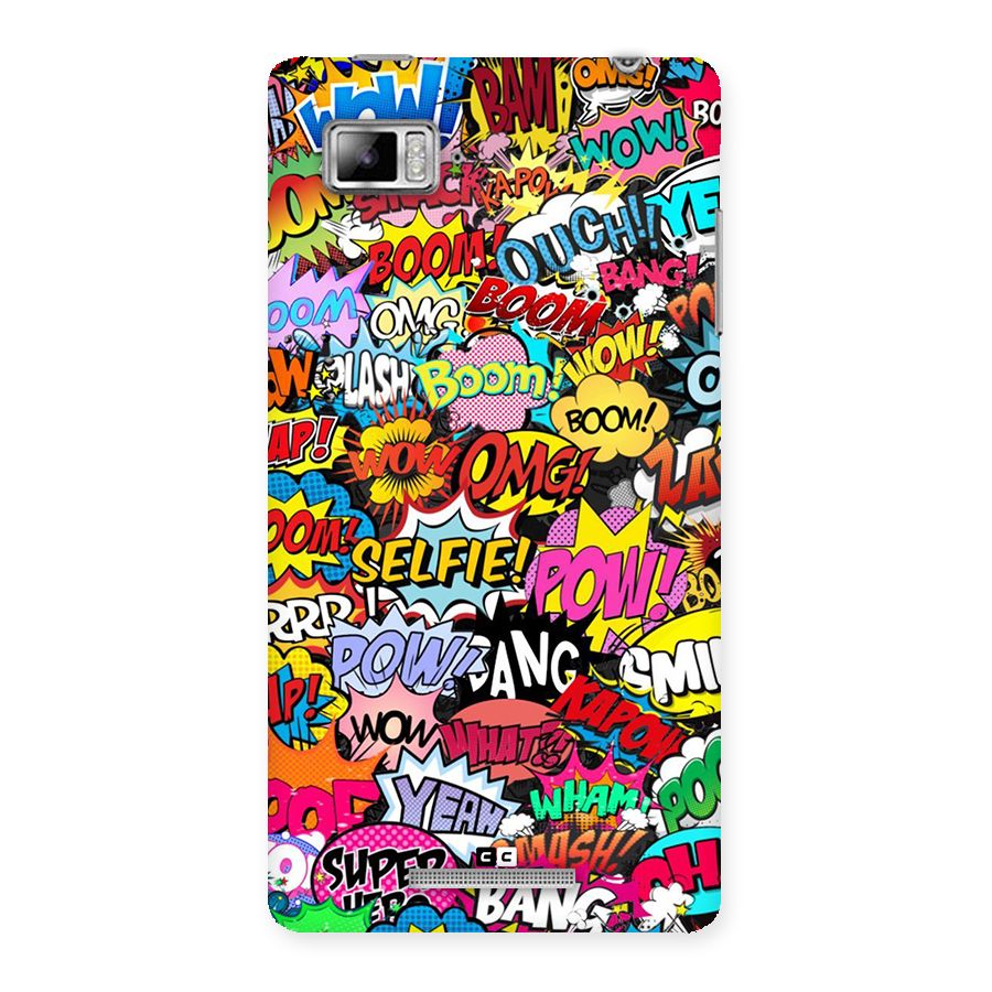 Comic Ringtone Back Case for Lenovo Vibe Z K910