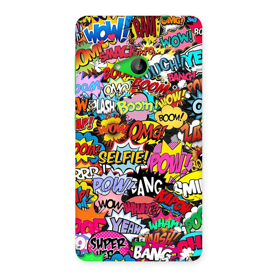 Comic Ringtone Back Case for Lumia 535
