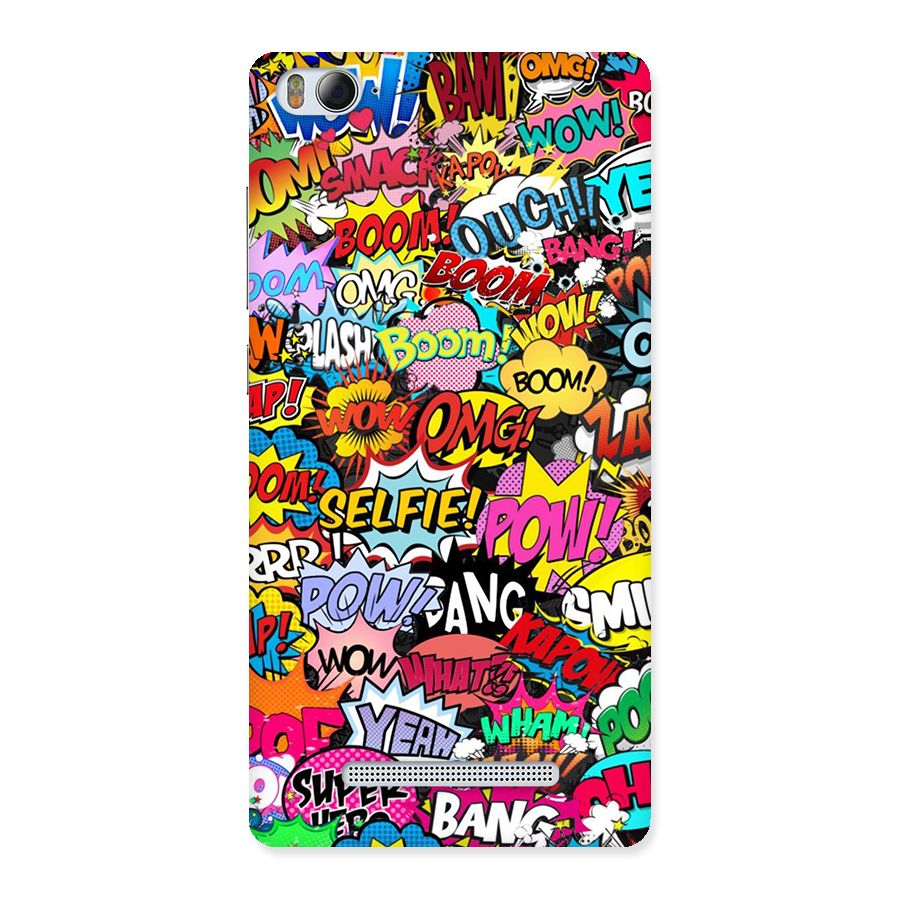 Comic Ringtone Back Case for Mi4i