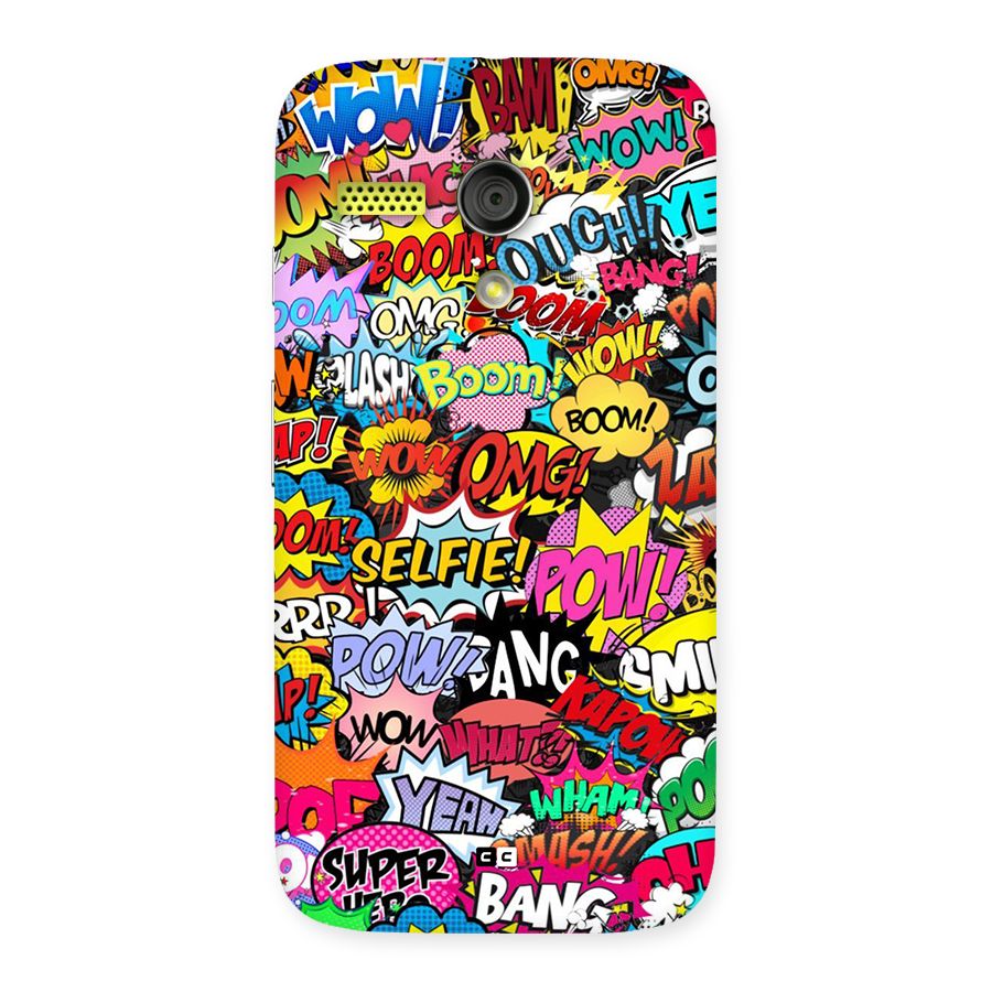 Comic Ringtone Back Case for Moto G