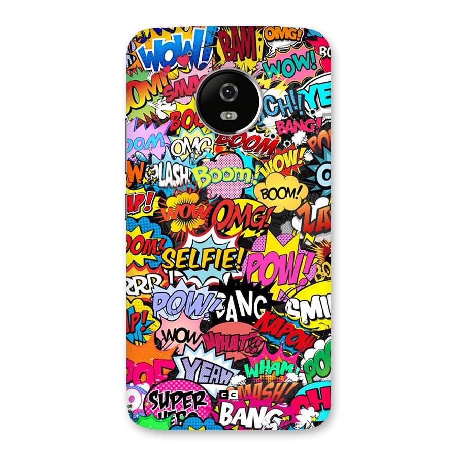 Comic Ringtone Back Case for Moto G5