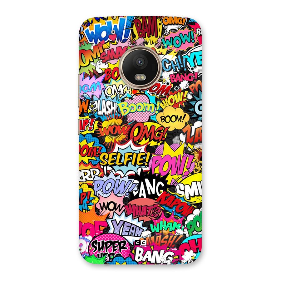 Comic Ringtone Back Case for Moto G5 Plus