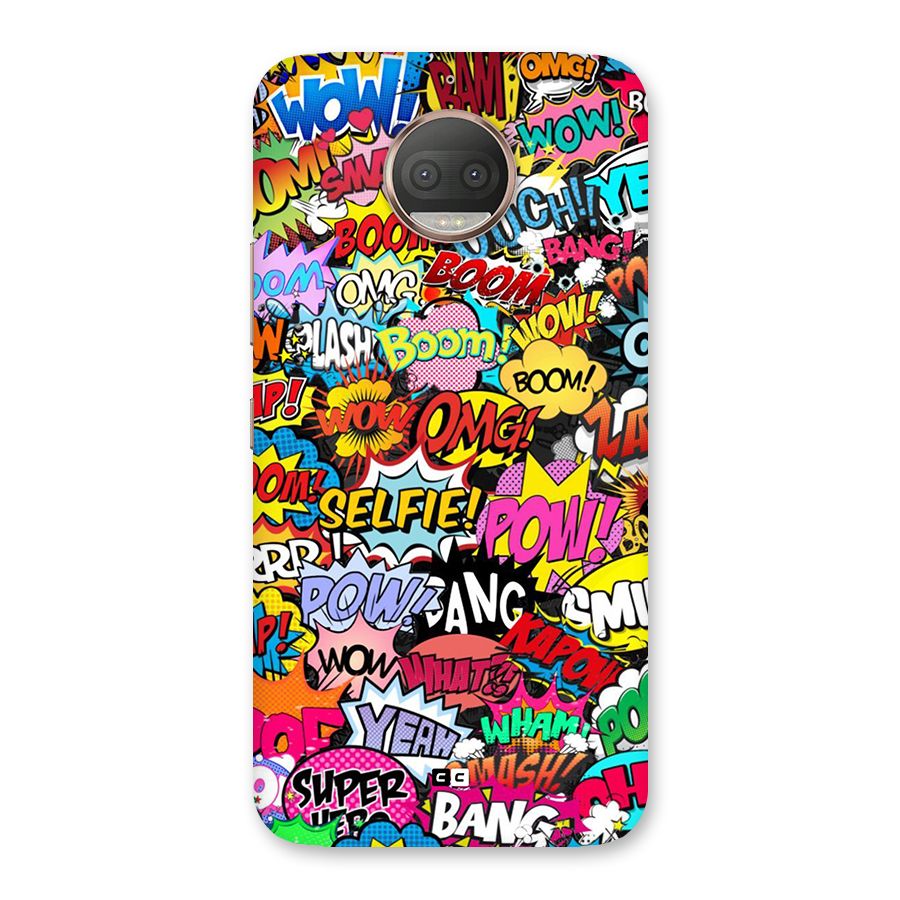 Comic Ringtone Back Case for Moto G5s Plus