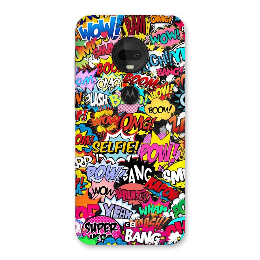 Comic Ringtone Back Case for Moto G7