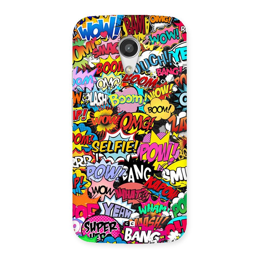 Comic Ringtone Back Case for Moto G 2nd Gen