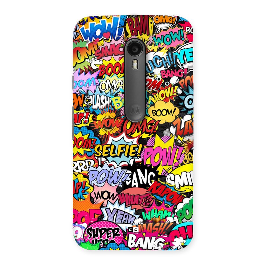 Comic Ringtone Back Case for Moto G Turbo