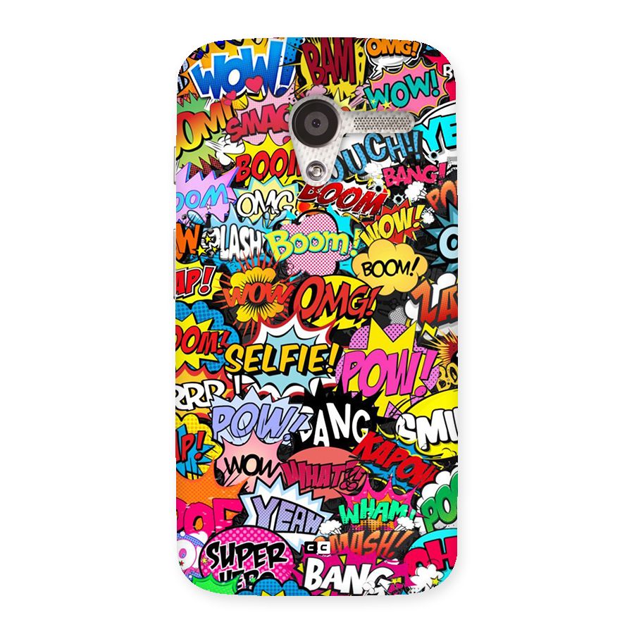 Comic Ringtone Back Case for Moto X