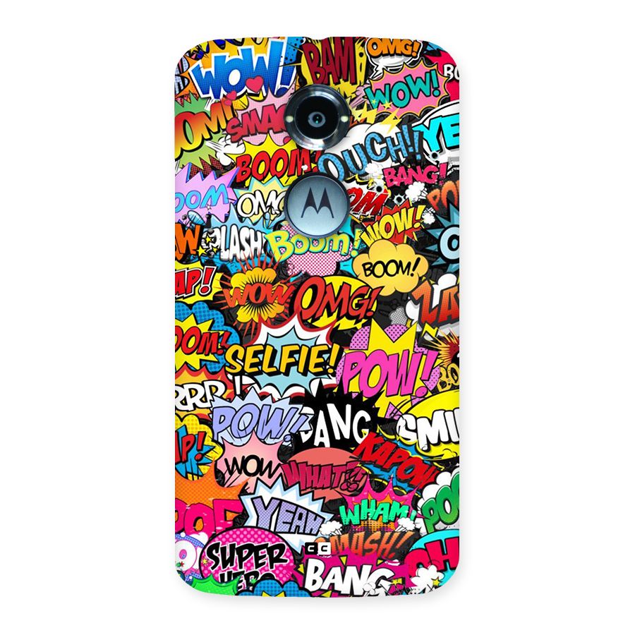 Comic Ringtone Back Case for Moto X2
