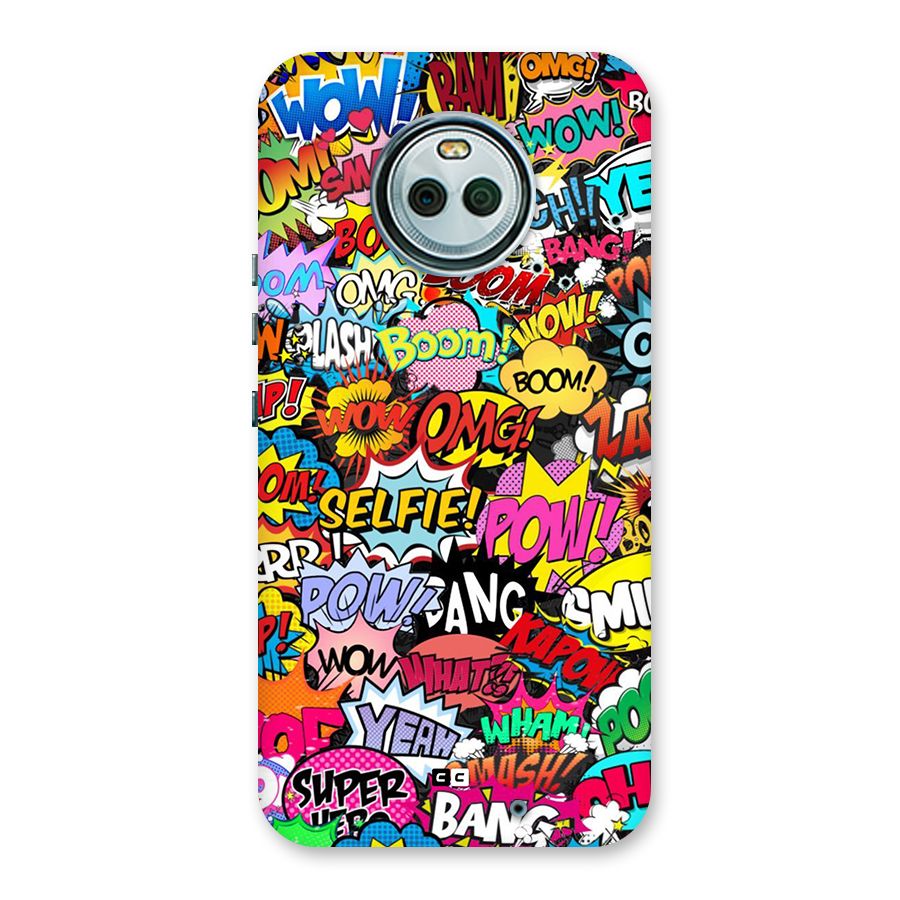 Comic Ringtone Back Case for Moto X4