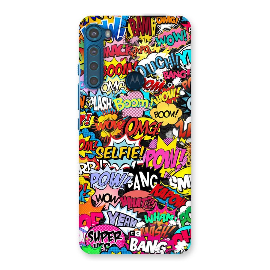 Comic Ringtone Back Case for Motorola One Fusion Plus