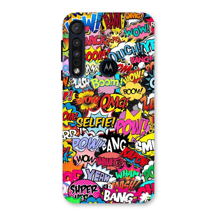 Comic Ringtone Back Case for Motorola One Macro