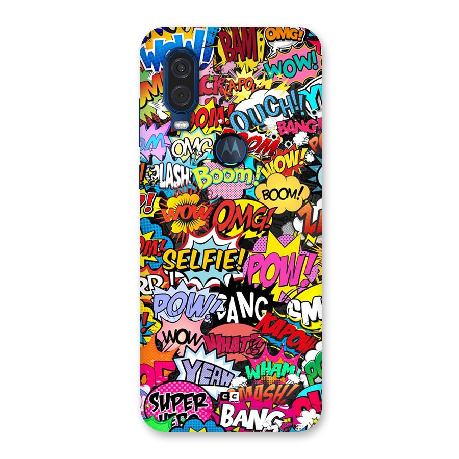 Comic Ringtone Back Case for Motorola One Vision