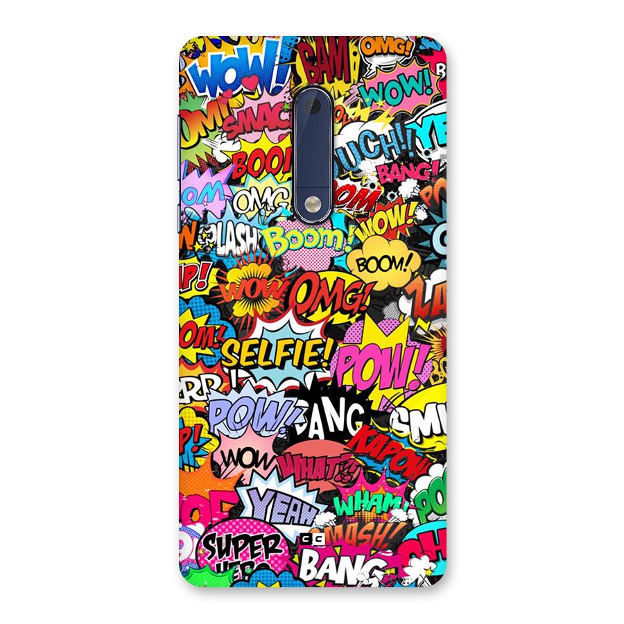 Comic Ringtone Back Case for Nokia 5