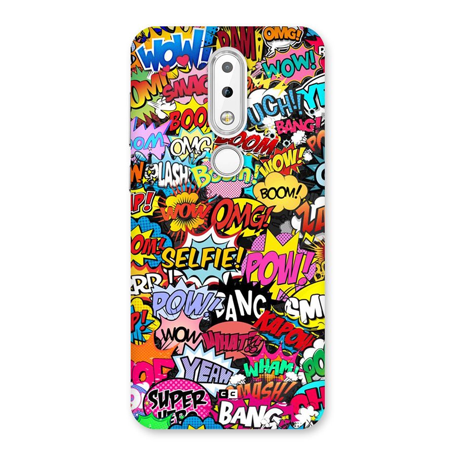 Comic Ringtone Back Case for Nokia 6.1 Plus