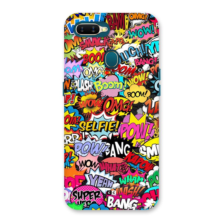 Comic Ringtone Back Case for Oppo A12s