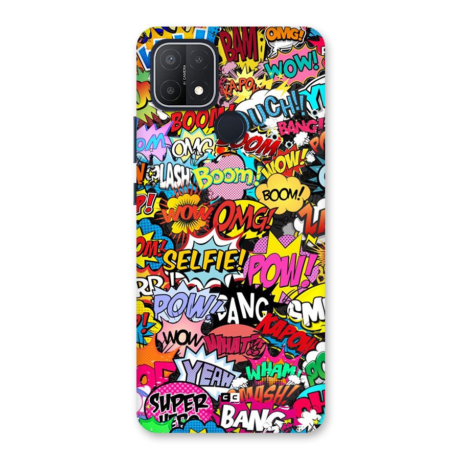 Comic Ringtone Back Case for Oppo A15
