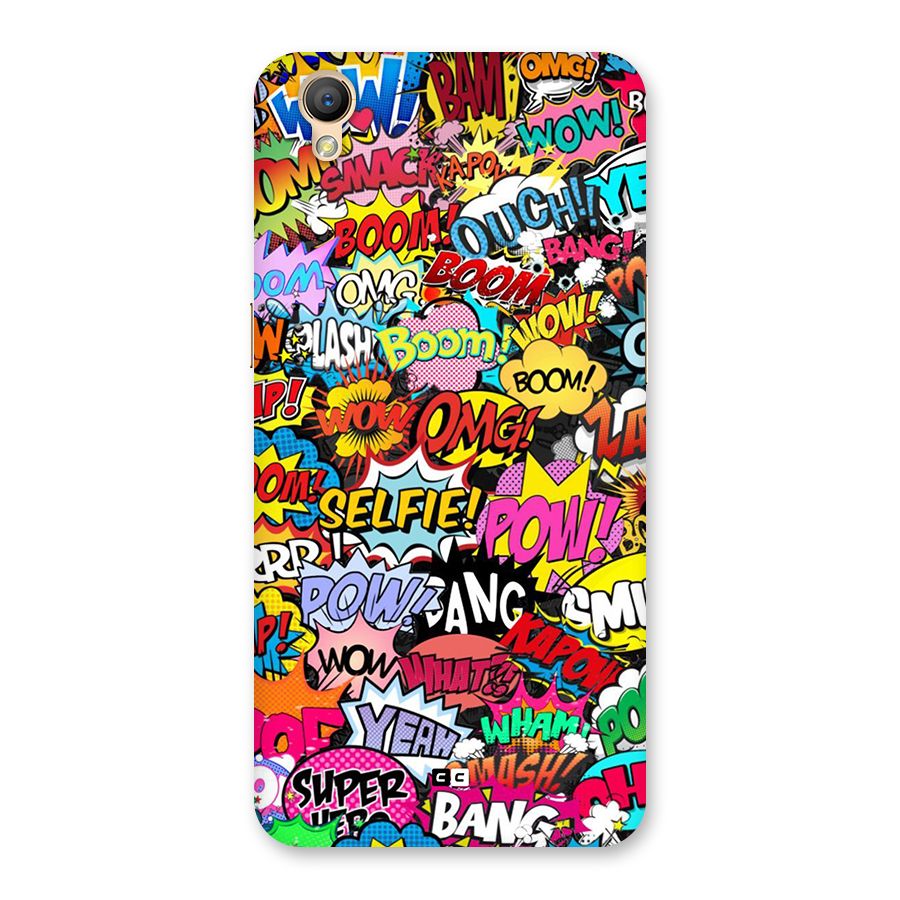 Comic Ringtone Back Case for Oppo A37