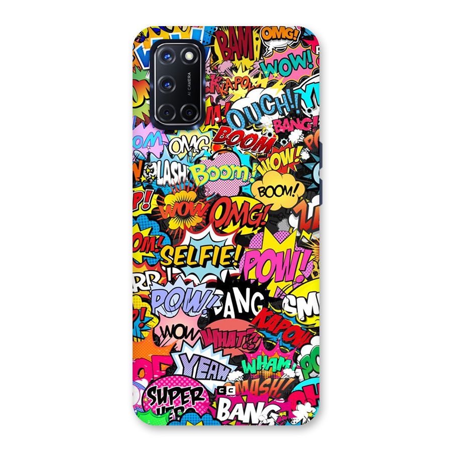 Comic Ringtone Back Case for Oppo A52