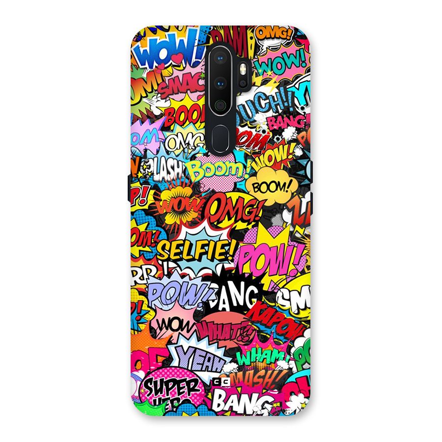 Comic Ringtone Back Case for Oppo A5 (2020)