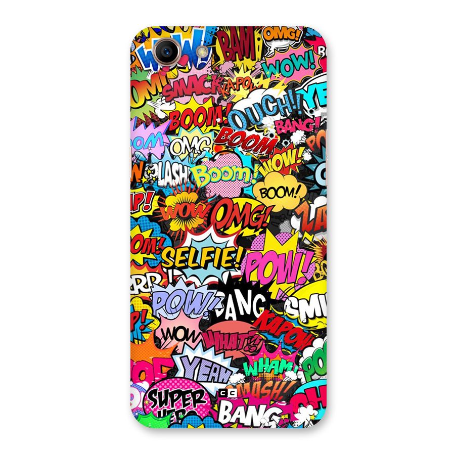Comic Ringtone Back Case for Oppo A83 (2018)