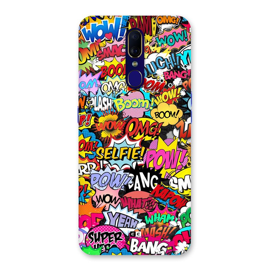 Comic Ringtone Back Case for Oppo A9
