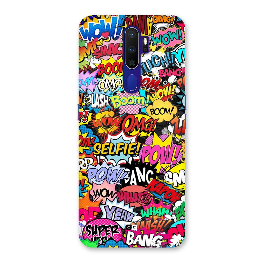 Comic Ringtone Back Case for Oppo A9 (2020)