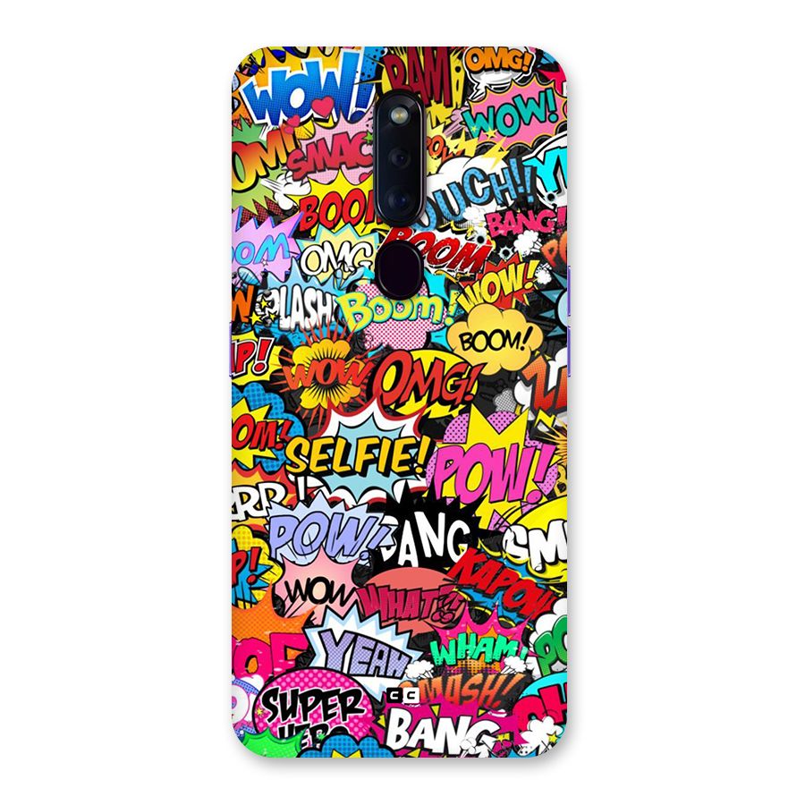 Comic Ringtone Back Case for Oppo F11 Pro
