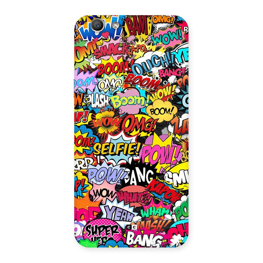 Comic Ringtone Back Case for Oppo F1s